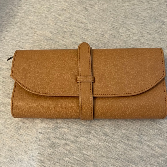 Smythson Handbags - Smythson Luxury (British) Leather Jewelry Roll